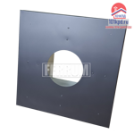Потолочно-проходной узел Н (ППУ) Ferrum (AISI 430/0,5 мм + мин./max t=600° C + оцинк.) Ф200 эмаль чёрная