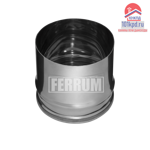 Заглушка для ревизии П Ferrum (AISI 430/0,5 мм) Ф180 внутренняя